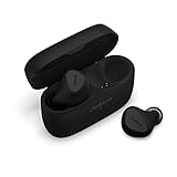 Jabra Elite 5 True Wireless Auriculares Bluetooth Inalámbricos con Cancelación Activa de Ruido (Car) Híbrida, 6 Micrófonos, Ajuste Ergonómico y Altavoces de 6 mm, Color Negro/Titanio, Talla única