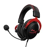 HyperX Cloud II Wireless – Auriculares inalámbricos para PC, PS4, PS5*, Nintendo Switch, batería duradera de hasta 30 horas, sonido envolvente 7.1, micrófono con cancelación de ruido